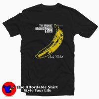 Lou Reed And NICO Banana Peel Here T-shirt