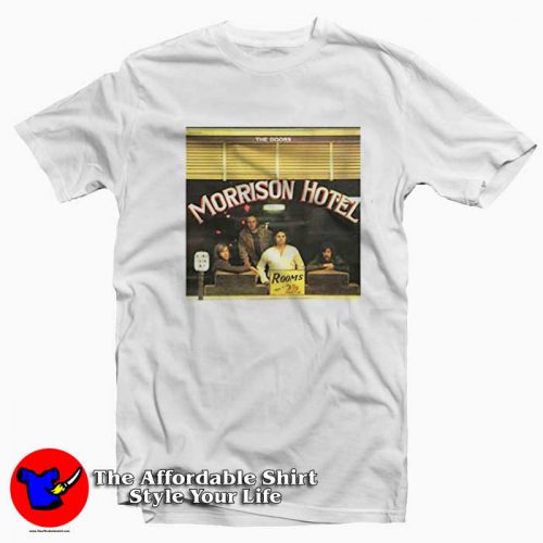 Morrison Hotel Album Cover The Doors Band Tshirt 500x500 Morrison Hotel Album Cover The Doors Band T shirt On Sale