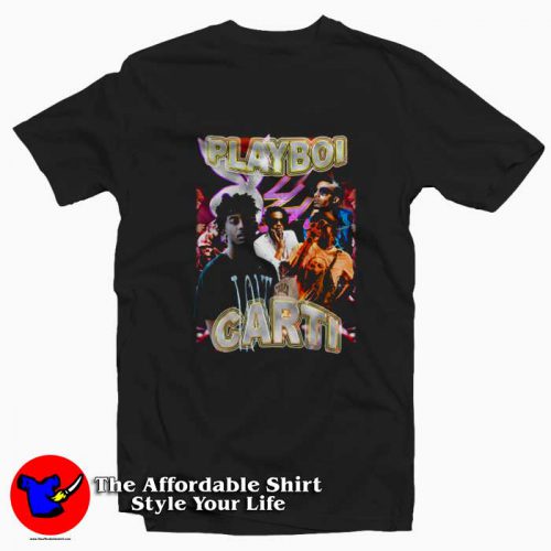 Playboi Carti Rap Vintage Graphic Unisex T Shirt 500x500 Playboi Carti Rap Vintage Graphic Unisex T shirt On Sale