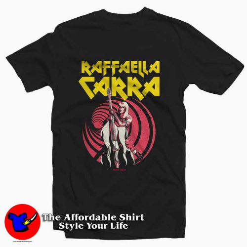 RAFFAELLA CARRA Album Cover Unisex T Shirt 500x500 RAFFAELLA CARRA Album Cover Unisex T shirt On Sale