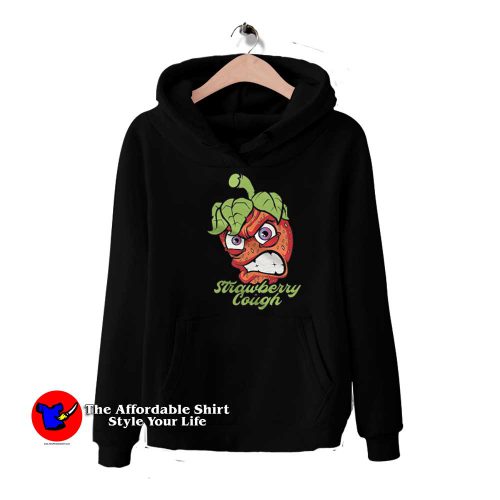 Retro Angry Strawberry Cough Unisex Hoodie 500x500 Retro Angry Strawberry Cough Unisex Hoodie On Sale