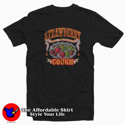 Retro Fresh Strawberry Cough Unisex T Shirt 500x500 Retro Fresh Strawberry Cough Unisex T shirt On Sale