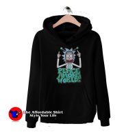 Rick And Morty Peace Among Worlds Unisex Hoodie