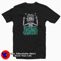 Rick And Morty Peace Among Worlds Unisex T-shirt