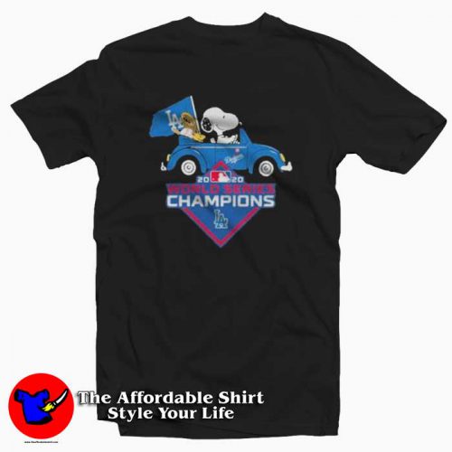 Snoopy LA Dodgers 2020 World Series T Shirt 500x500 Snoopy LA Dodgers 2020 World Series T shirt On Sale