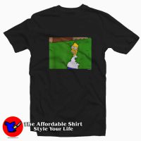 The Simpsons Homer Hedge Meme Unisex T-shirt