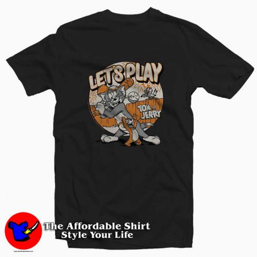 Tom And Jerry Lets Play Baseball Unisex T Shirt 500x500 Tom And Jerry Let's Play Baseball Unisex Unisex T shirt On Sale