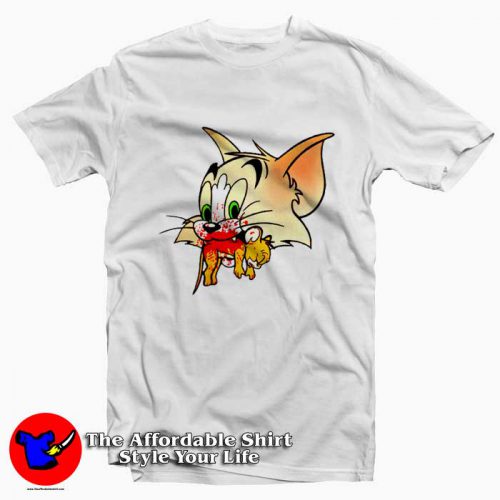 Vintage Cartoon Tom and Jerry Funny Unisex T Shirt 500x500 Vintage Cartoon Tom and Jerry Funny Unisex T shirt On Sale