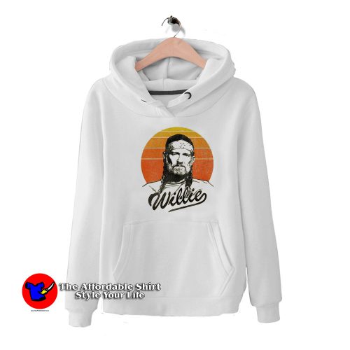 Vintage Retro Willie Nelson Sunset Unisex Hoodie 500x500 Vintage Retro Willie Nelson Sunset Unisex Hoodie On Sale