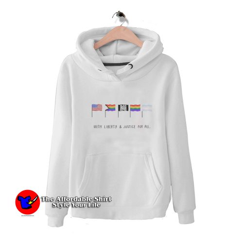 With Liberty And Justice For All Flag Unisex Hoodie 500x500 With Liberty And Justice For All Flag Unisex Hoodie On Sale