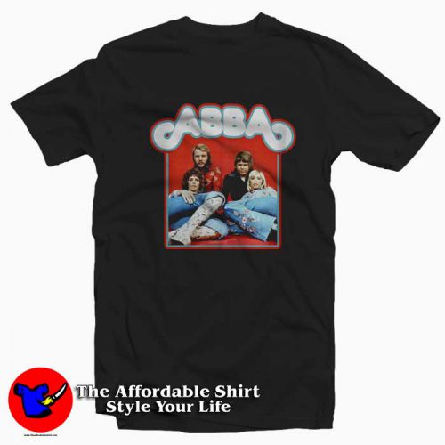 ABBBA Dancing Queen Homage Tribute Vintage T Shirt 500x500 ABBBA Dancing Queen Homage Tribute Vintage T shirt On Sale