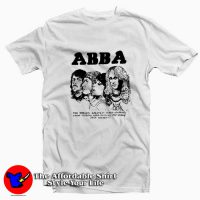 Abba The Worlds Greatest Heart Stopping Chart T-shirt