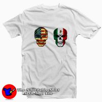 American Flag Skull Mi Hogar Unisex T-shirt