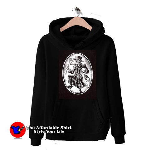 Black Death Plague Doctor Frame Graphic Hoodie 500x500 Black Death Plague Doctor Frame Graphic Hoodie On Sale