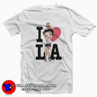 Disney Betty Boop I Heart La Unisex T-shirt