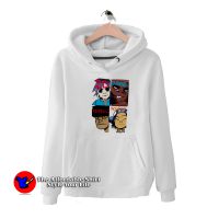 Gorillaz Humanz Group Members Vintage Hoodie