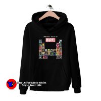 Periodic Table OF Marvel Daredevil Unisex Hoodie