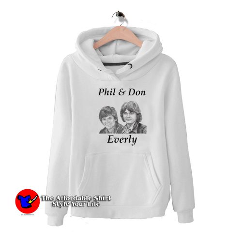 Phil Don The Everly Brothers Unisex Hoodie 500x500 Phil & Don The Everly Brothers Unisex Hoodie On Sale