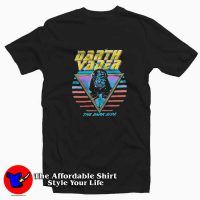 Retro The Dark Side Darth Vader Unisex T-shirt