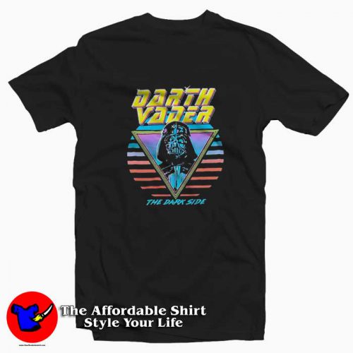 Retro The Dark Side Darth Vader Unisex T Shirt 500x500 Retro The Dark Side Darth Vader Unisex T shirt On Sale