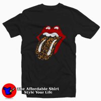 Rolling Stones Classic Leopard Tongue Unisex T-shirt