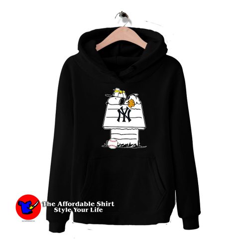 Snoopy Baseball New York Yankees Unisex Hoodie 500x500 Snoopy Baseball New York Yankees Unisex Hoodie On Sale