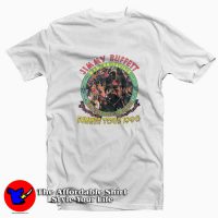 Vintage 90s Jimmy Buffett Bootleg Tour T-shirt