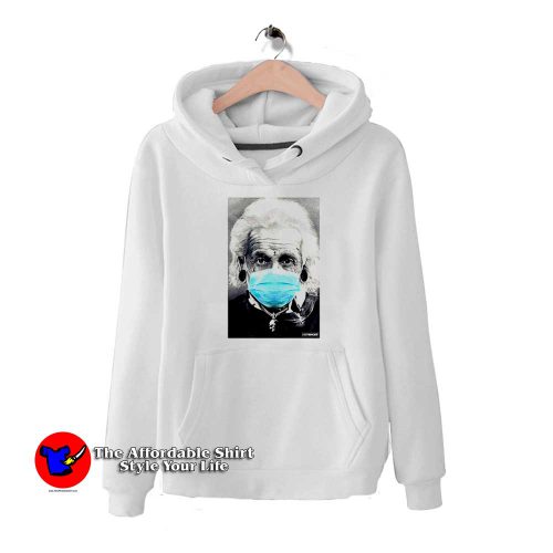 Albert Einstein Mask Face Funny Unisex Hoodie 500x500 Albert Einstein Mask Face Funny Unisex Hoodie On Sale