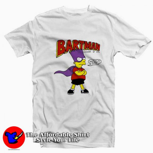 Bartman Avenger of Evil Funny Parody Unisex T Shirt 500x500 Bartman Avenger of Evil Funny Parody Unisex T shirt On Sale