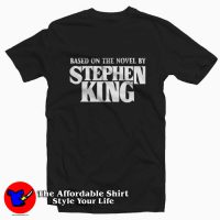 Based on the Novel Stephen King Graphic T-shirt