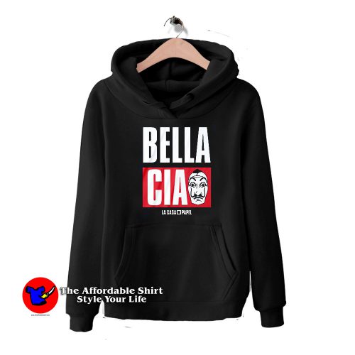 Bella Cia La Casa De Papel Unisex Hoodie 500x500 Bella Cia La Casa De Papel Unisex Hoodie On Sale