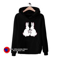 Bunny Couple for Rabbit Lovers Unisex Hoodie