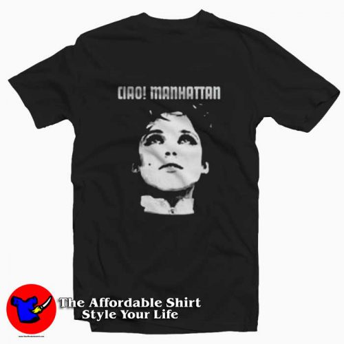 Edie Sedgwick Ciao Manhattan Music Punk Rock T Shirt 500x500 Edie Sedgwick Ciao Manhattan Music Punk Rock T shirt On Sale