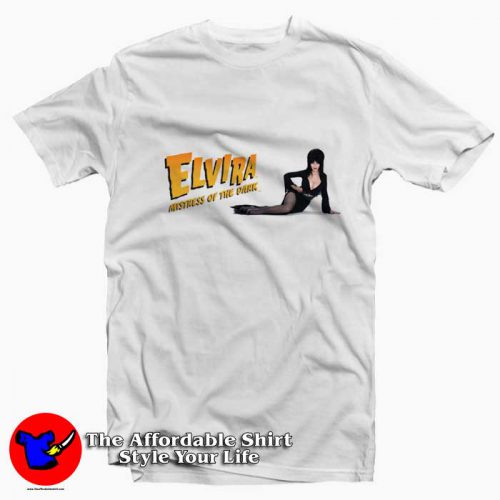 Elvira Mistress Of The Dark Logo Unisex T Shirt 500x500 Elvira Mistress Of The Dark Logo Unisex T shirt On Sale