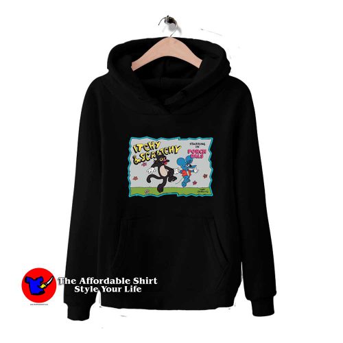 Itchy and Scratchy Starring In Porch Pals Unisex Hoodie 500x500 Itchy and Scratchy Starring In Porch Pals Unisex Hoodie On Sale