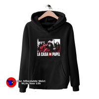 La Casa De Papel Photo Salvador Dali Masks Hoodie