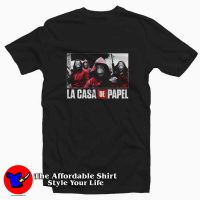 La Casa De Papel Photo Salvador Dali Masks T-shirt