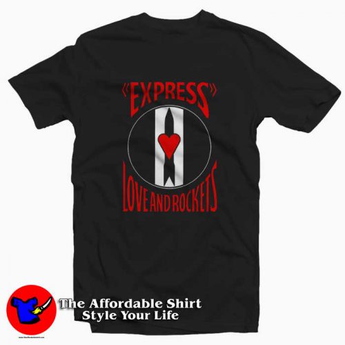 Love and Rockets Express Rock Band Unisex T Shirt 500x500 Love and Rockets Express Rock Band Unisex T shirt On Sale