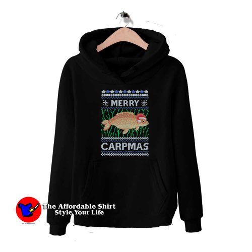 Merry Carpmas Carp Fish Christmas Unisex Hoodie 500x500 Merry Carpmas Carp Fish Christmas Unisex Hoodie On Sale