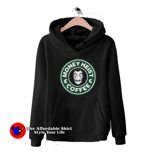 Money Heist Casa De Papel Coffee Logo Unisex Hoodie 500x500 Money Heist Casa De Papel Coffee Logo Unisex Hoodie On Sale