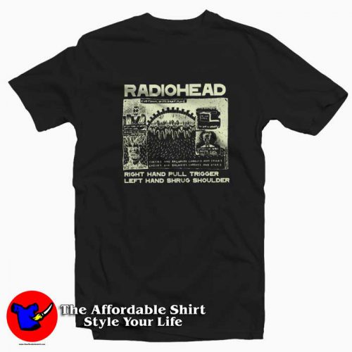 Radiohead Waste Graphic Art Rock Band T Shirt 500x500 Radiohead Waste Graphic Art Rock Band T shirt On Sale