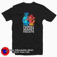 Vintage Furries Against Fascists Unisex T-shirt