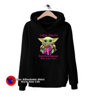 Baby Yoda I Wear Pink for Breast Cancer Awareness Hoodie