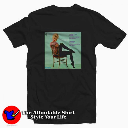 Brigitte Bardot Album Cover Unisex T Shirt 500x500 Brigitte Bardot Album Cover Unisex T shirt On Sale