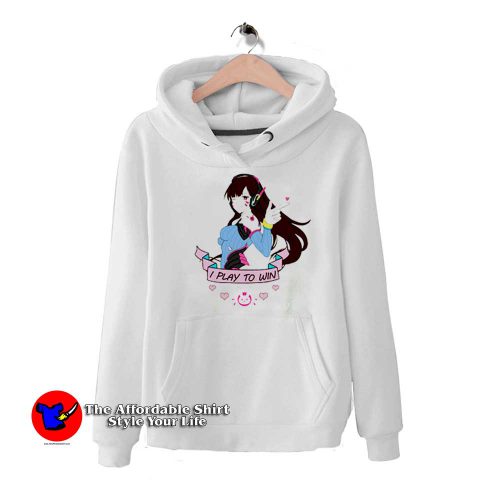 Cute Women I Play To Win Cartoon Unisex Hoodie 500x500 Cute Women I Play To Win Cartoon Unisex Hoodie On Sale