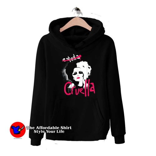 Disney Cruella Estella Punk Rock Spray Paint Hoodie 500x500 Disney Cruella Estella Punk Rock Spray Paint Hoodie On Sale