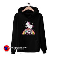 Funny Ironic Cool Unicorn Punk Rock Music Hoodie