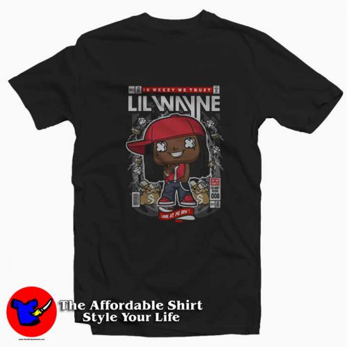 Lil Wayne Animated In Weezy We Trust Unisex T Shirt 500x500 Lil Wayne Animated In Weezy We Trust T shirt On Sale