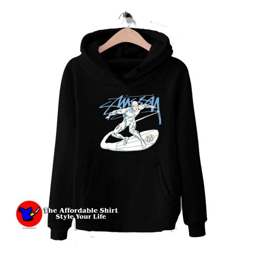 Marvel x Stussy Silver Surfer Graphic Unisex Hoodie 500x500 Marvel x Stussy Silver Surfer Graphic Unisex Hoodie On Sale