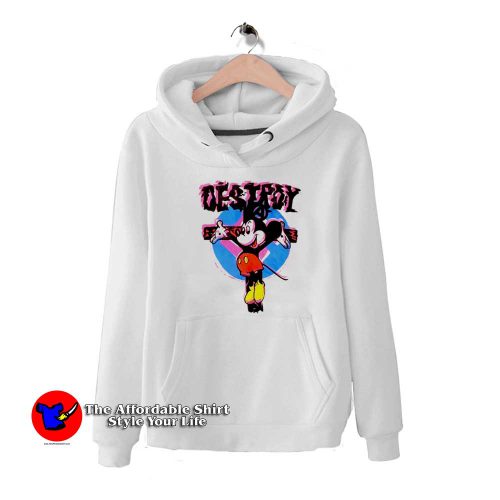 Mickey Mouse Seditionaries Anarchy Destroy Hoodie 500x500 Mickey Mouse Seditionaries Anarchy Destroy Hoodie On Sale